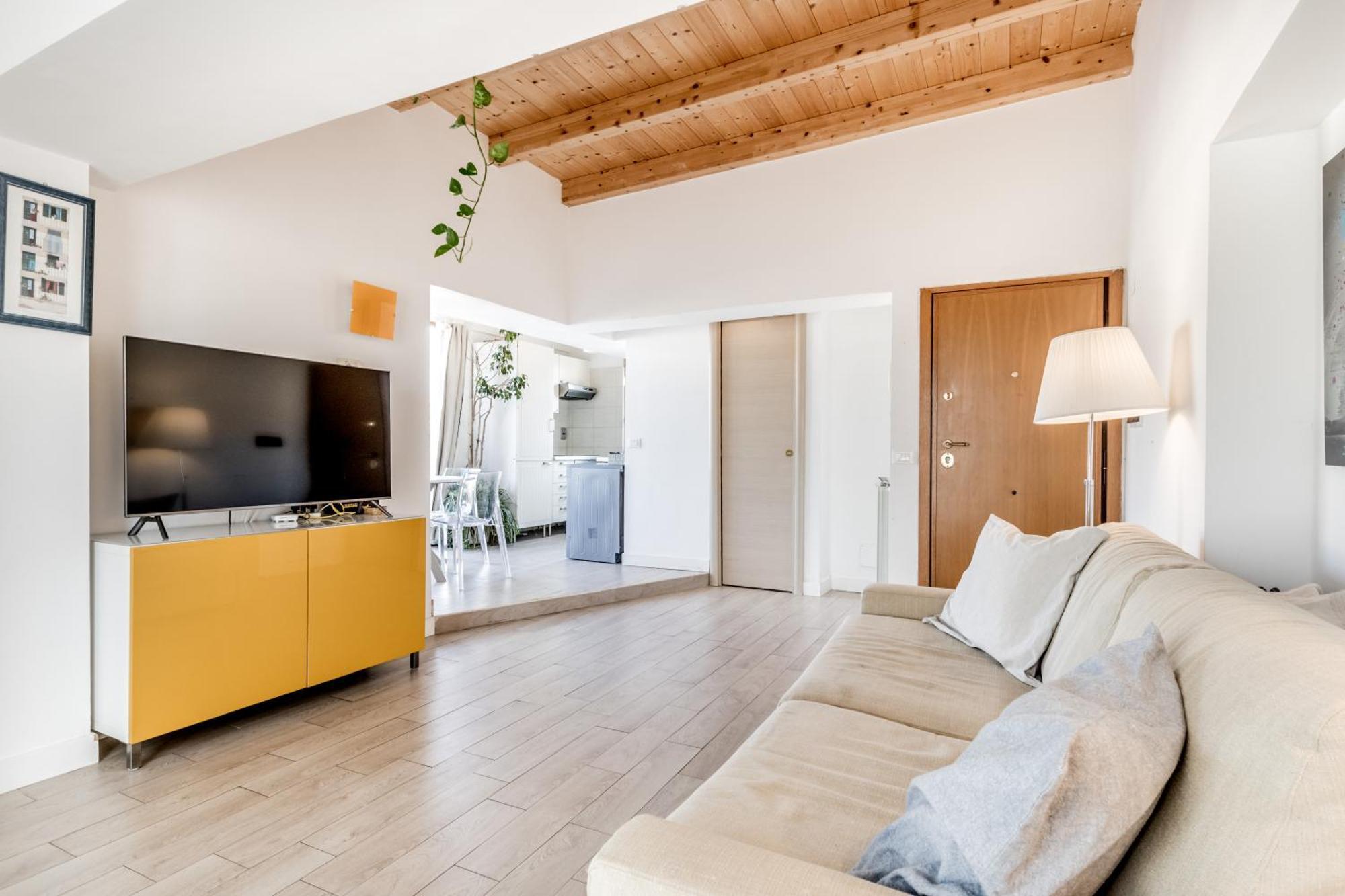 Attico Trilocale In Zona Farnesina Lägenhet Rom Exteriör bild